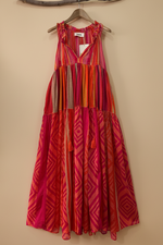 Carregar imagem no visualizador da galeria, Vestido multicolor - frente completo
