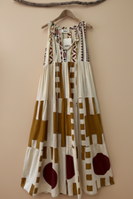 Carregar imagem no visualizador da galeria, Vestido oversize tribal - frente
