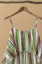 Carregar imagem no visualizador da galeria, Vestido riscas detalhe

