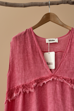 Chargez l'image dans la visionneuse de la galerie,Vestido rosa detalhe
