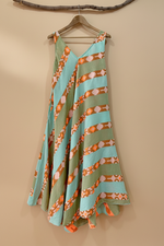 Load image in the gallery viewer,Vestido slip azteca - costas
