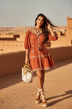 Chargez l'image dans la visionneuse de la galerie,Vestido terracota — lifestyle Marrocos Ouarzazate
