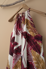 Carica l'immagine nel visualizzatore della galleria,Vestido tropical detalhe lateral

