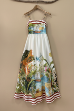 Carregar imagem no visualizador da galeria, Vestido tropical - frente completo
